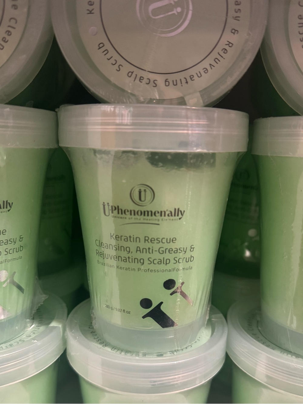 UPhenomenally Keratin Rescue Cleansing, Anti Greasy & Rejuvenating Scalp Scrub